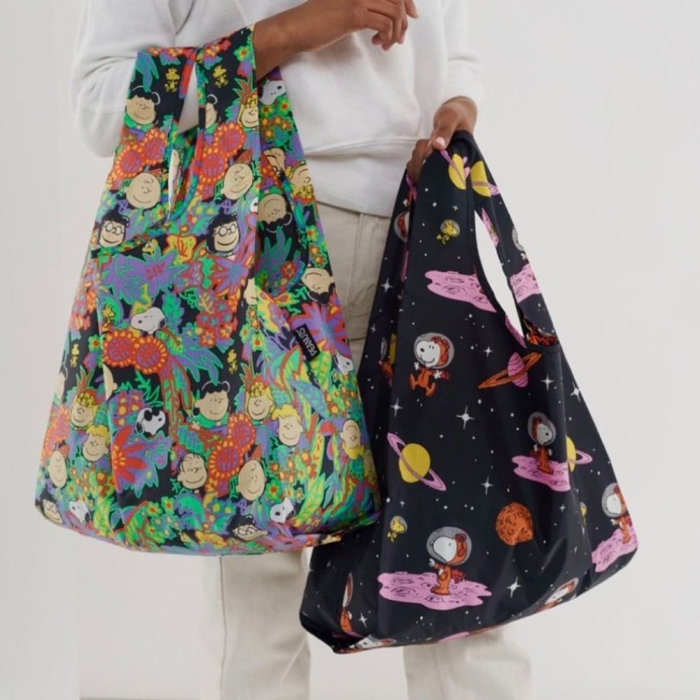 Baggu x Peanuts Standard Reusable Bag - Rainforest Gang - Picture 9 of 11
